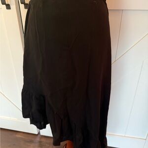Kohl's Black Asymmetrical Women's Skirt